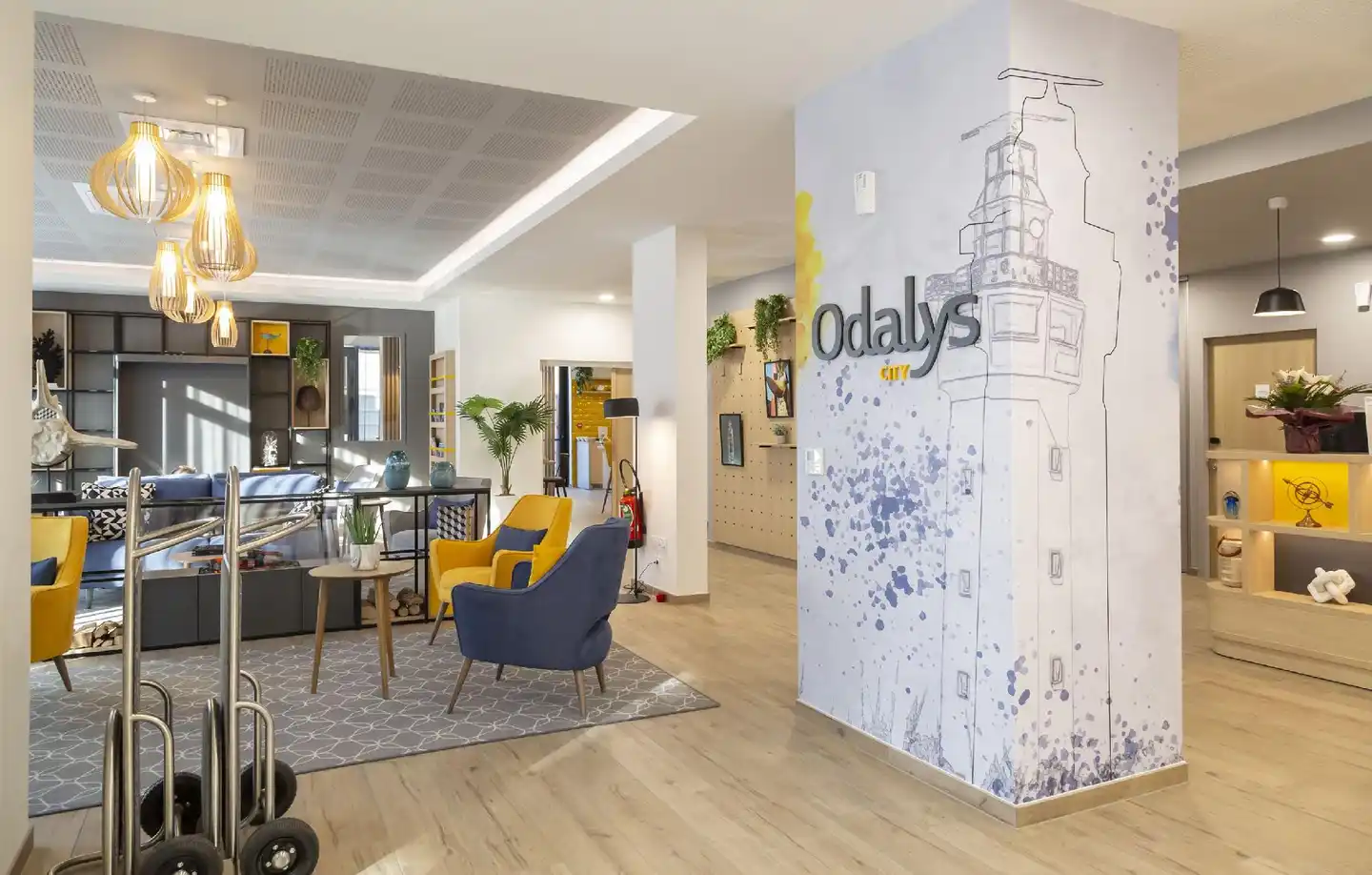 Appart'Hôtel Odalys City Centre Gare Lobby