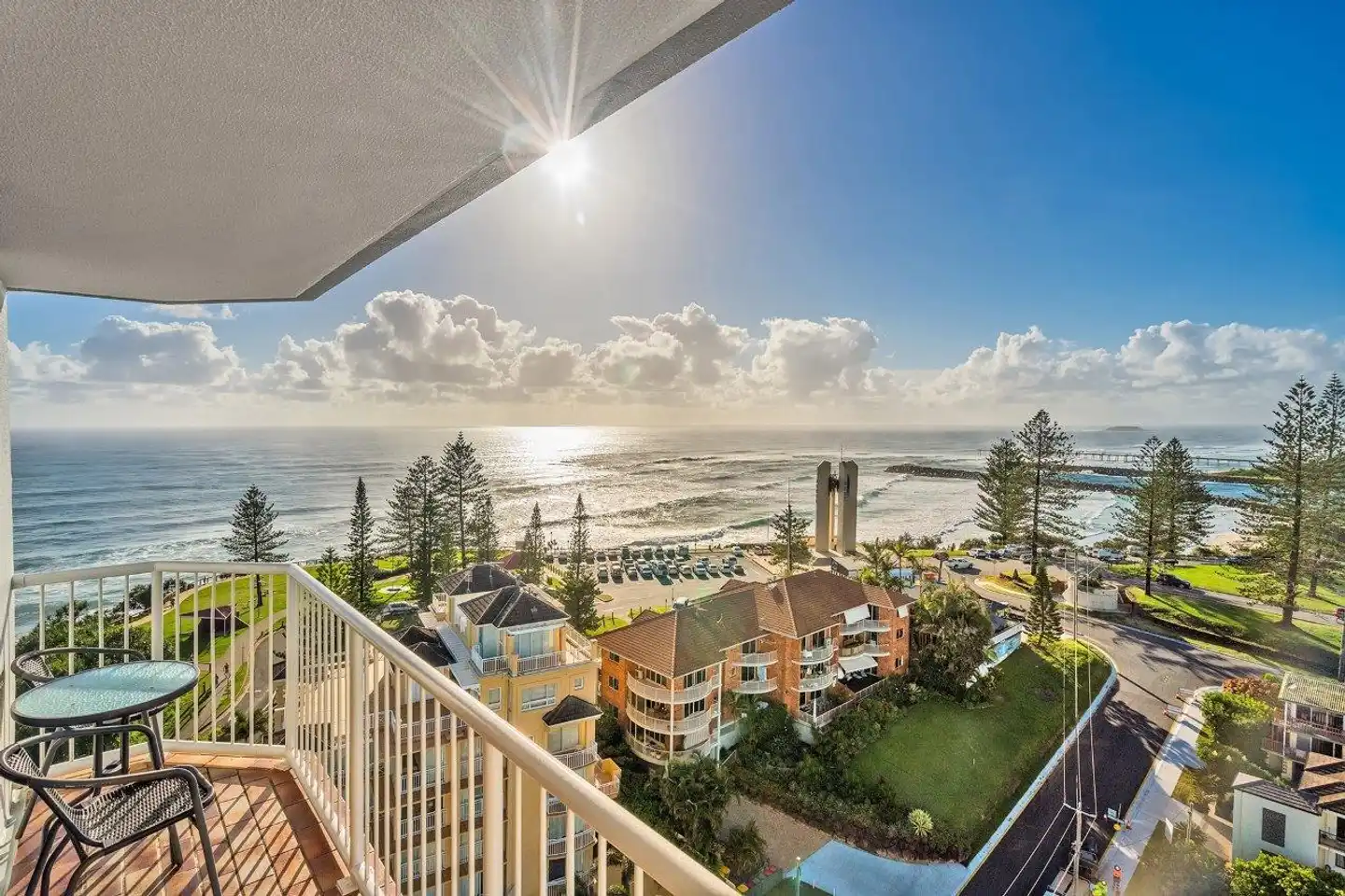Carool Holiday Apartments Terrasse