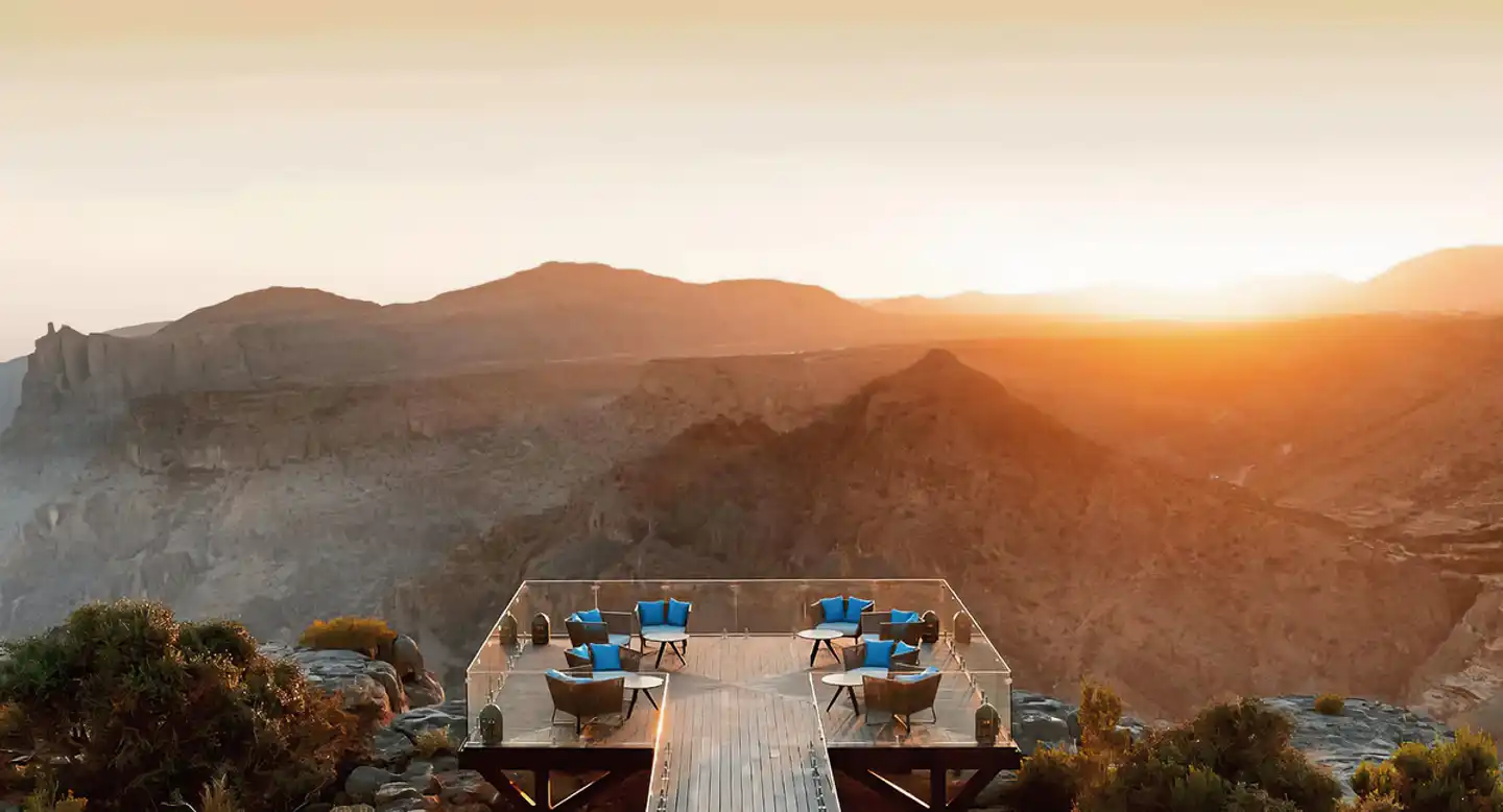Anantara Al Jabal Al Akhdar Resort Landschaft