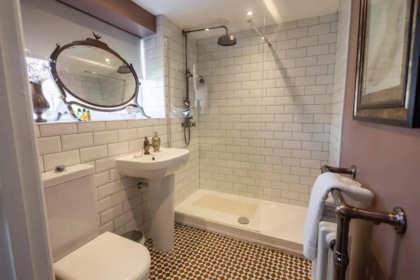 38 St Giles B & B Badezimmer
