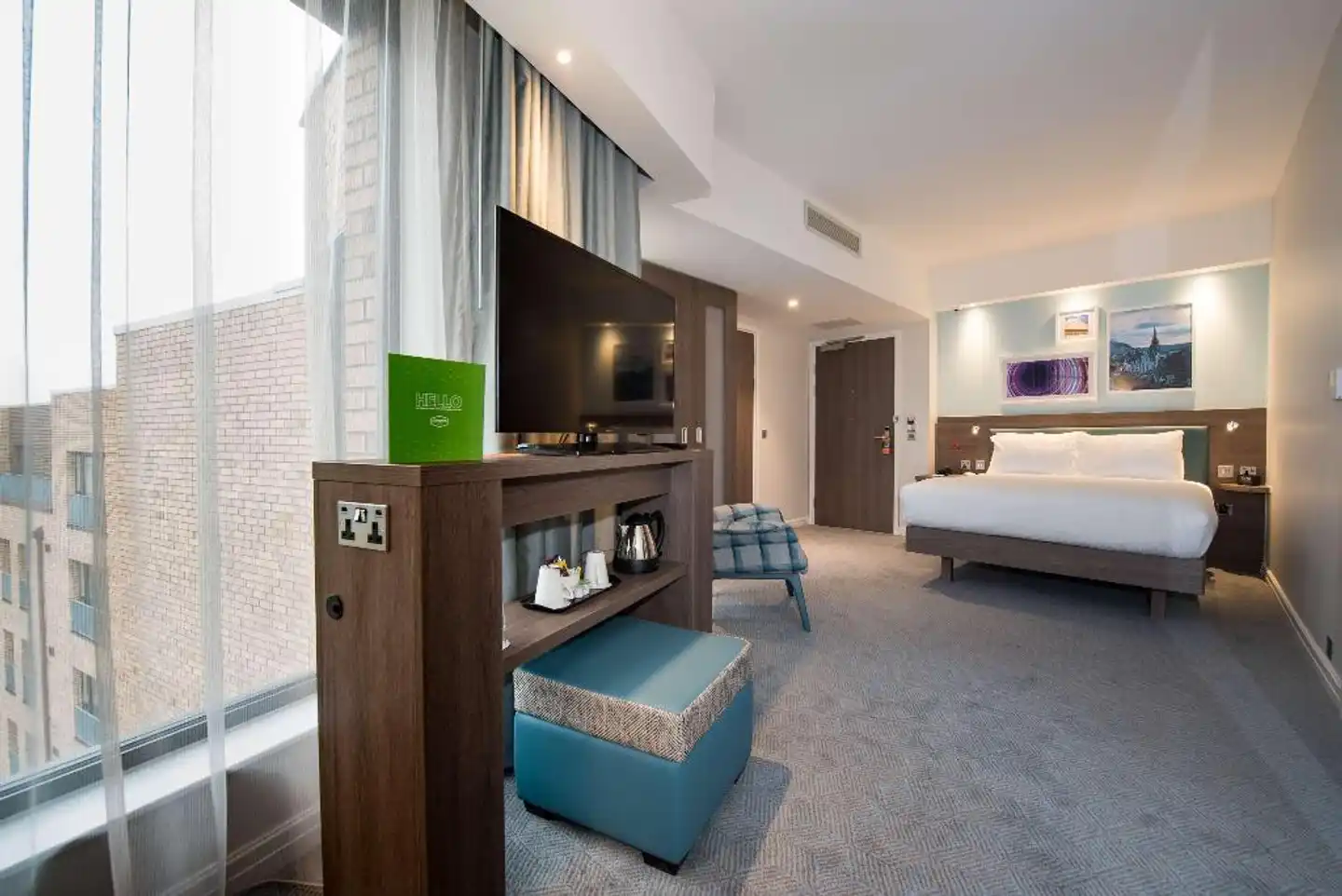 Hampton by Hilton Edinburgh West End Lobby