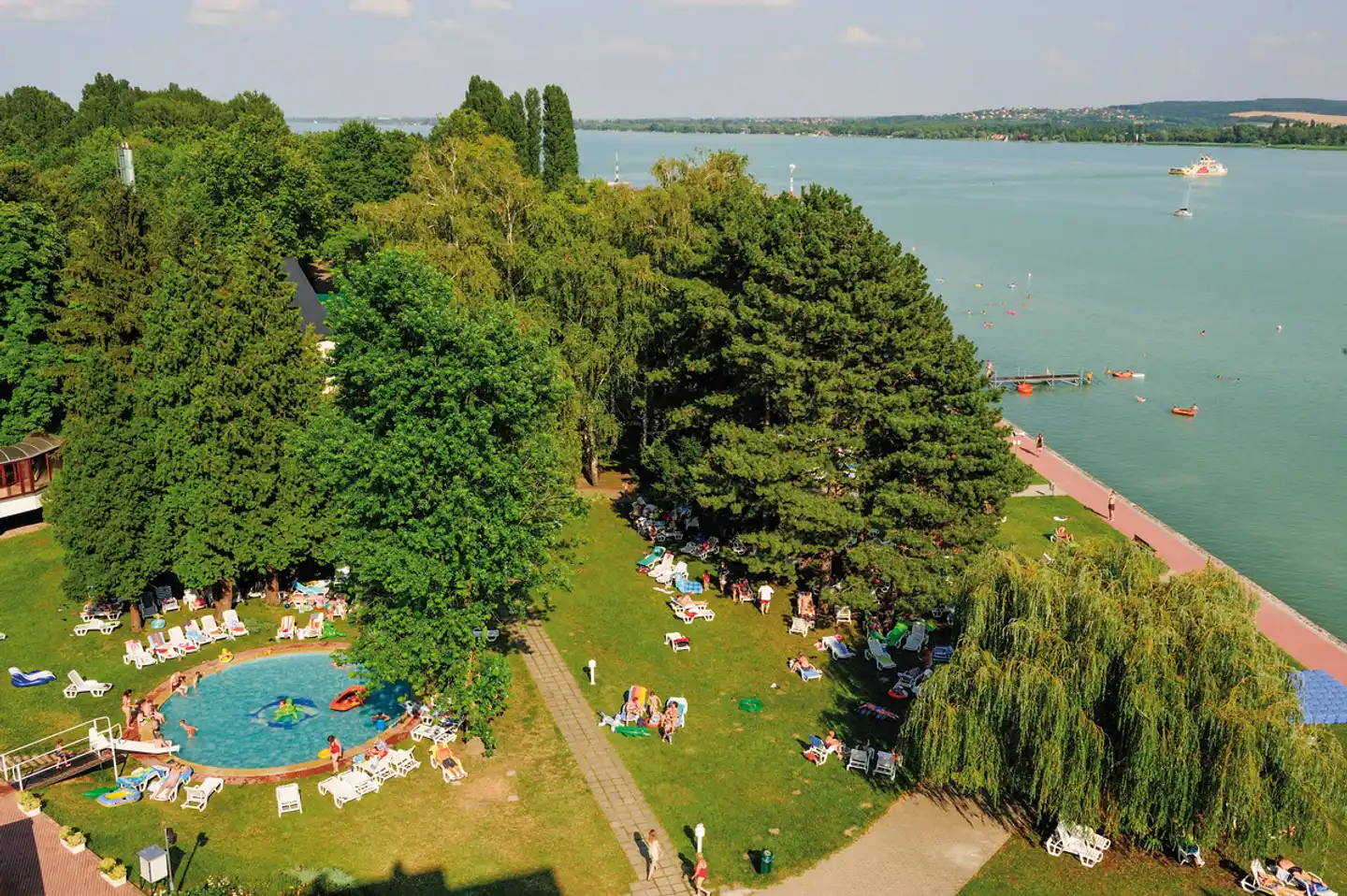 Club Tihany Hotel Landschaft