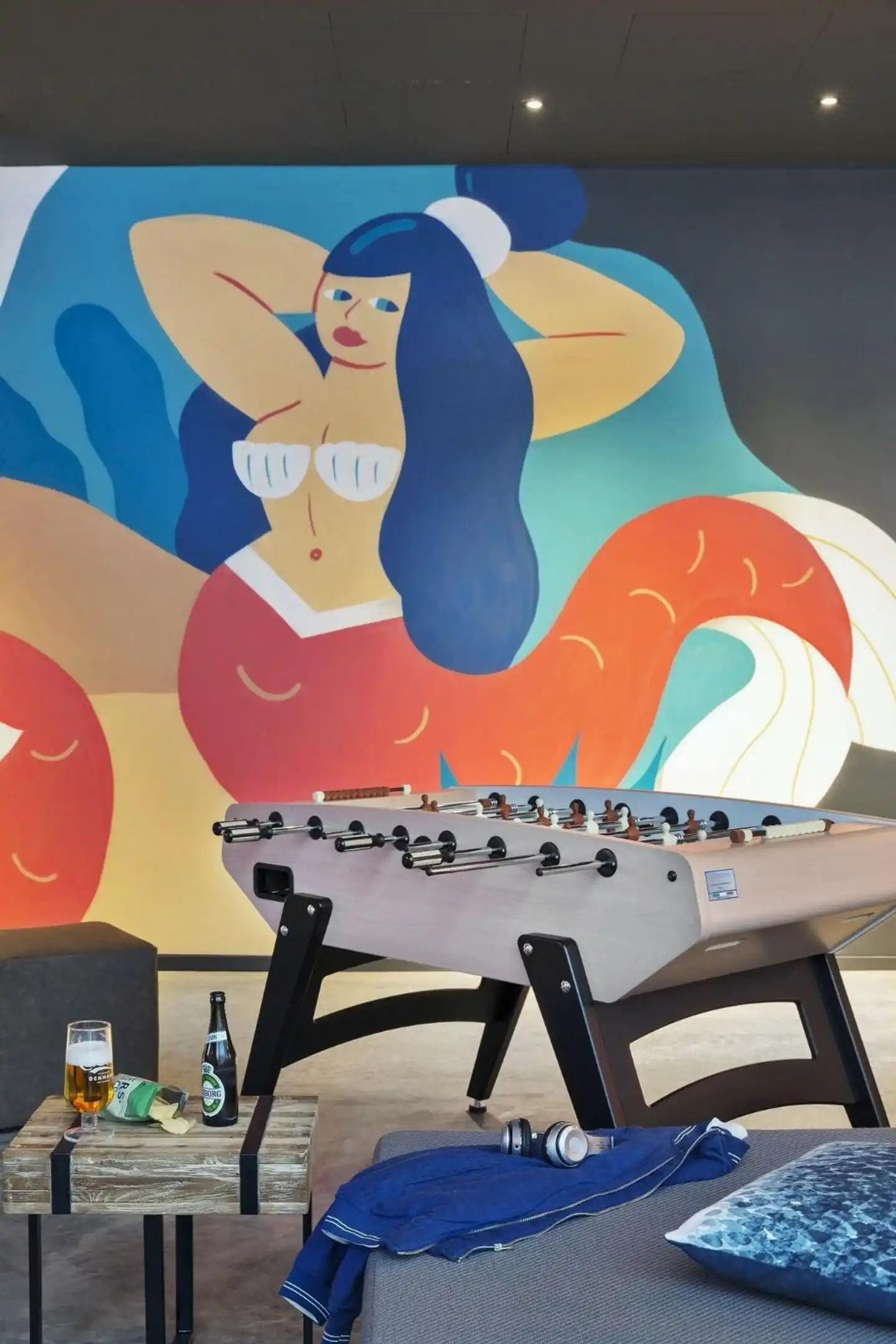 Moxy Copenhagen Sydhavnen Sport und Entertainment
