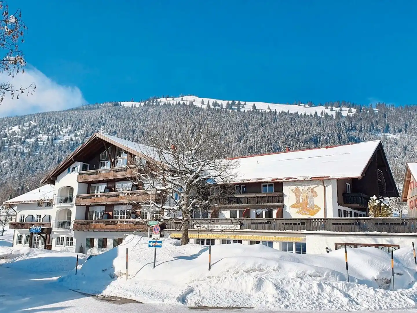 Hotel-Alpengasthof "Löwen" Aussenansicht