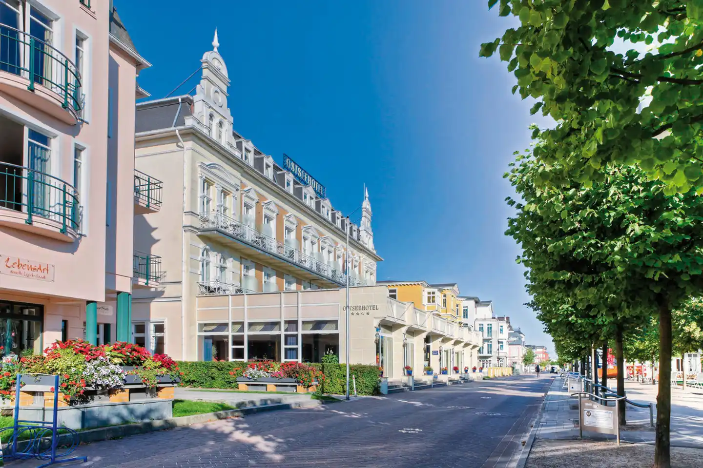 SEETELHOTEL Ostseehotel Ahlbeck Aussenansicht