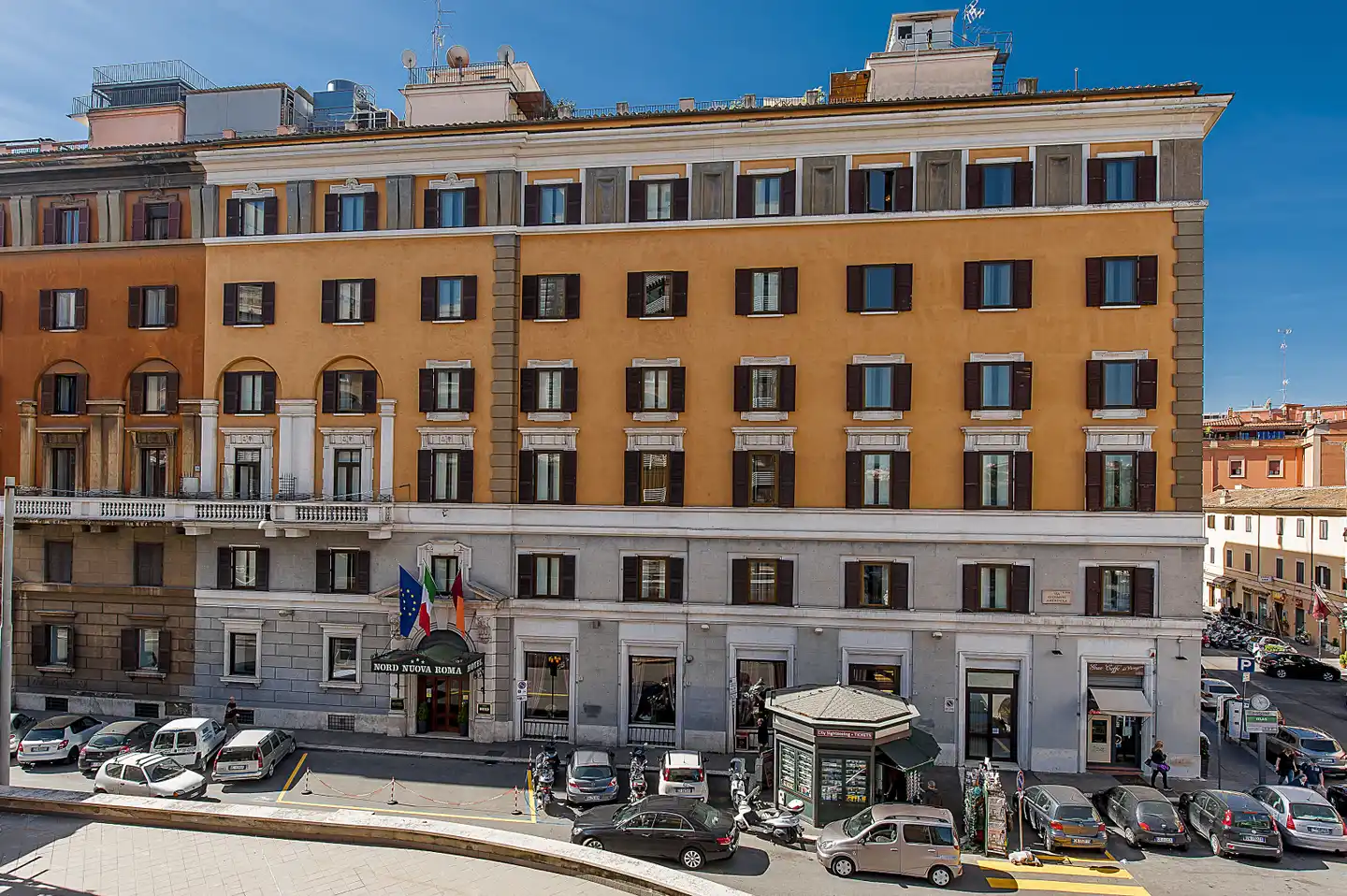 Hotel Nord Nuova Roma Aussenansicht