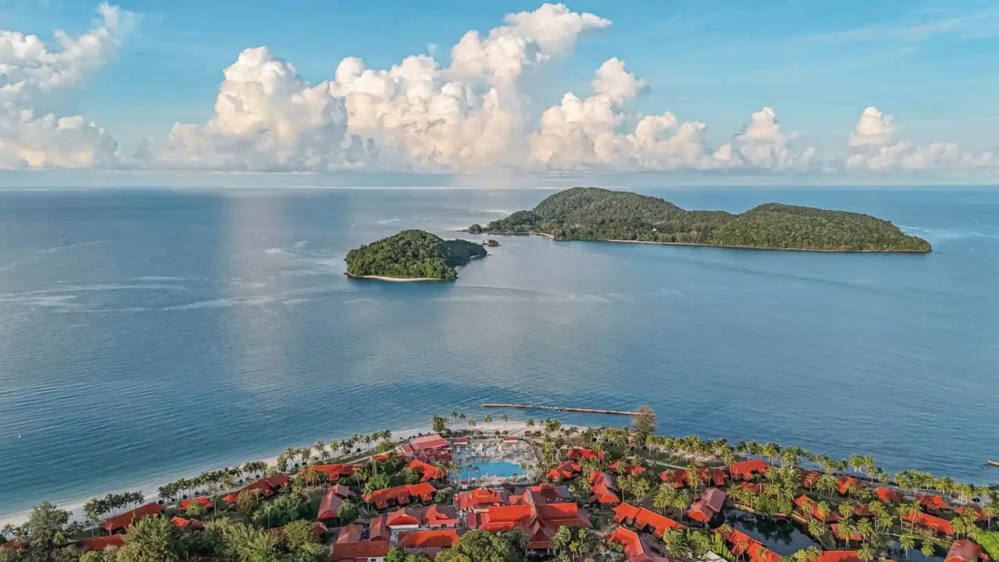 Pelangi Beach Resort & Spa Landschaft