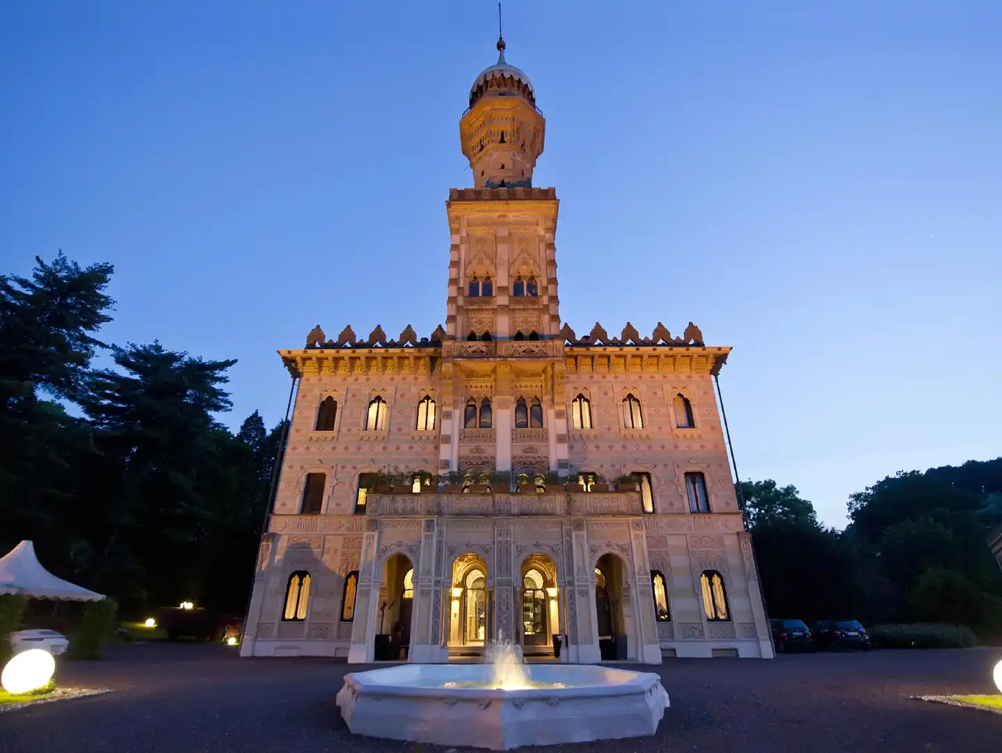 Relais & Chateaux Villa Crespi Aussenansicht
