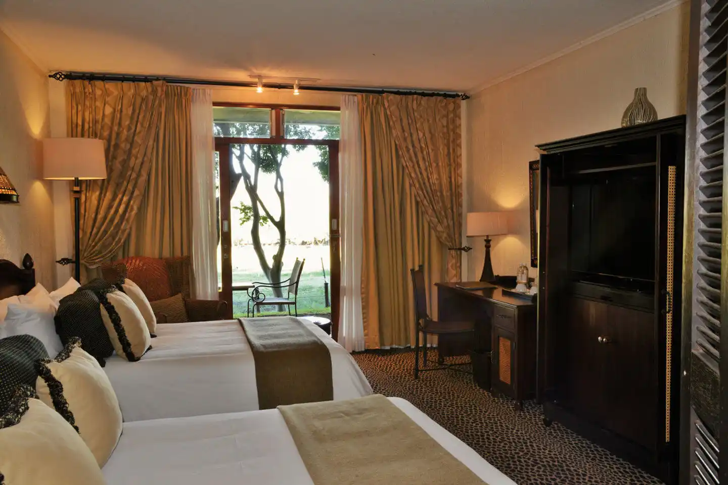 Bakubung Bush Lodge Wohnbeispiel