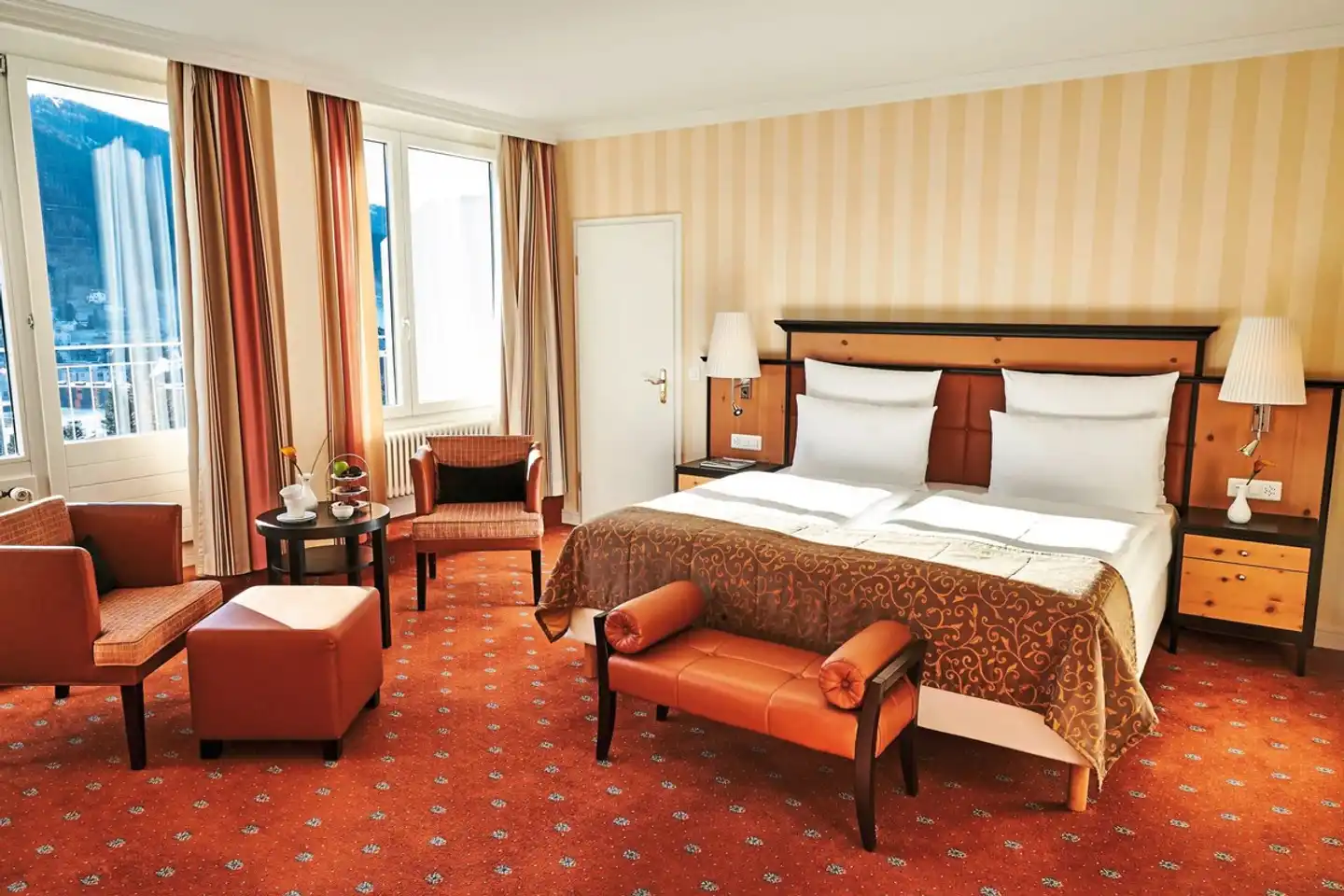 Steigenberger Grand Hotel Belvédère Davos Wohnbeispiel