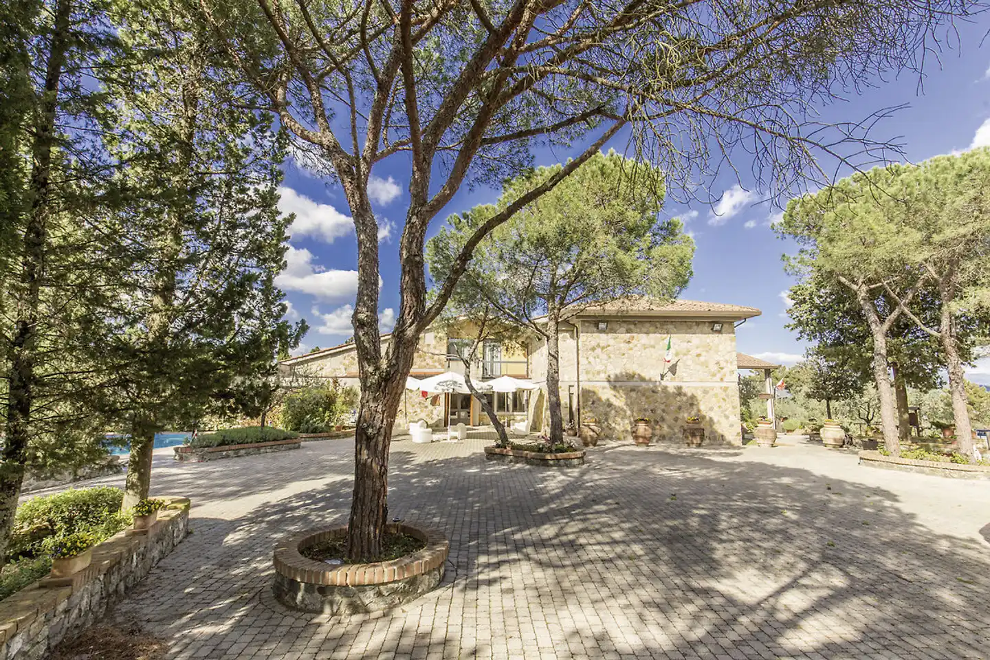 Hotel Villa Cesi Landschaft