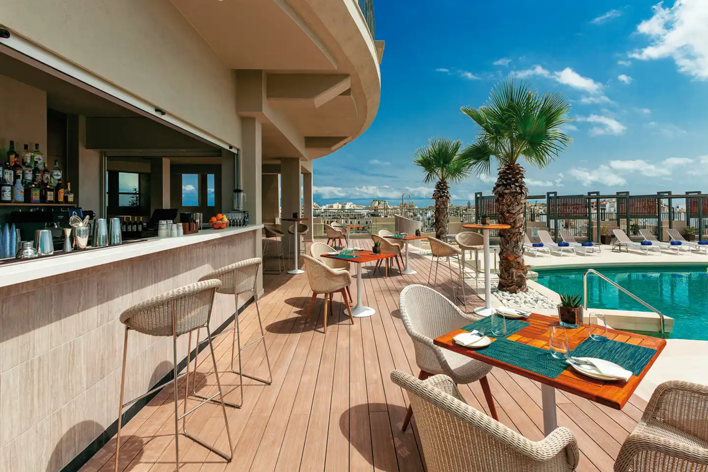Malta Marriott Resort & Spa Terrasse