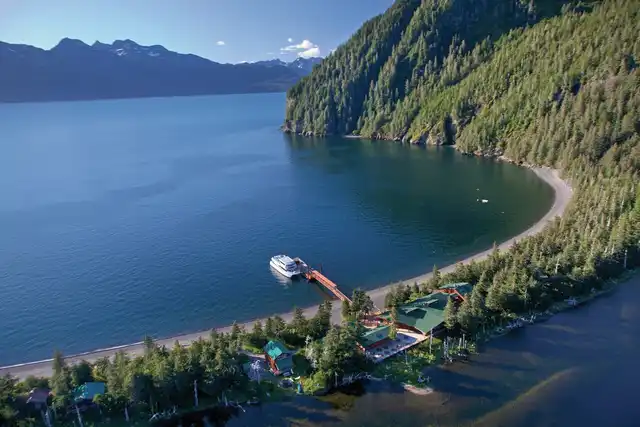 Kenai Fjords Wilderness Lodge Landschaft
