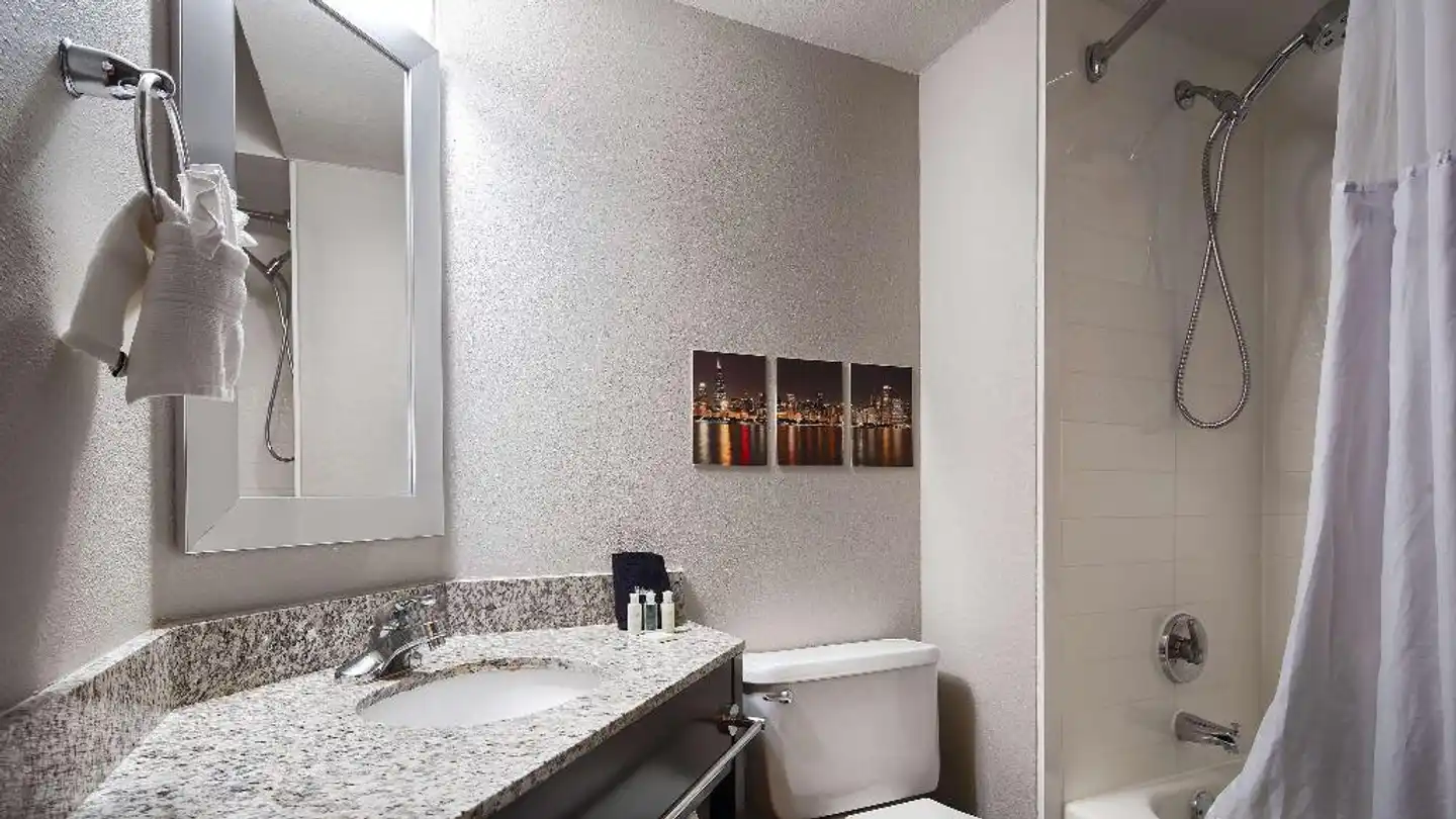 Best Western O'Hare/Elk Grove Hotel Badezimmer