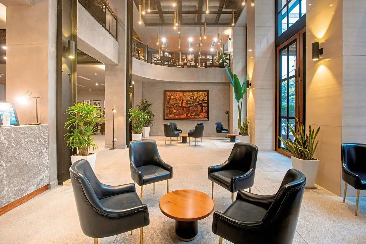 Flower Garden Hotel Lobby