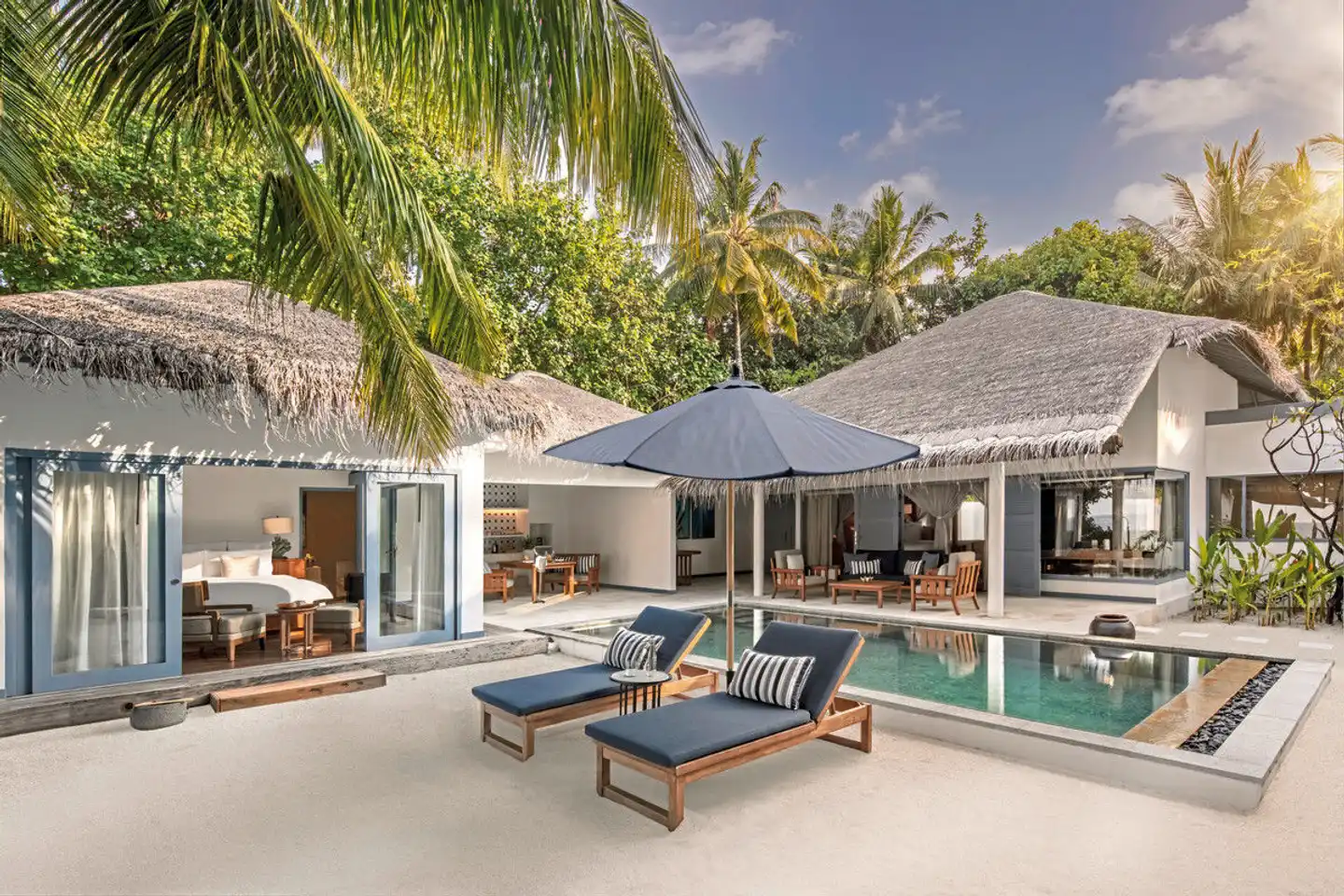 Raffles Maldives Meradhoo Terrasse