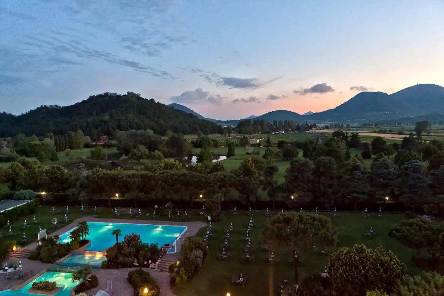 Hotel Splendid Landschaft