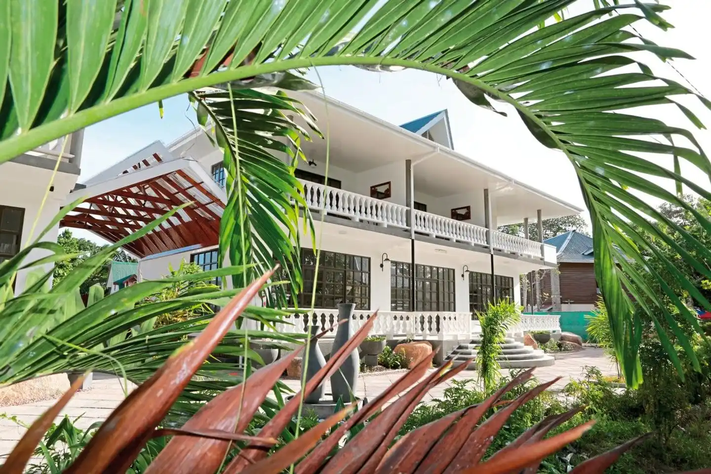 La Digue Self Catering Aussenansicht