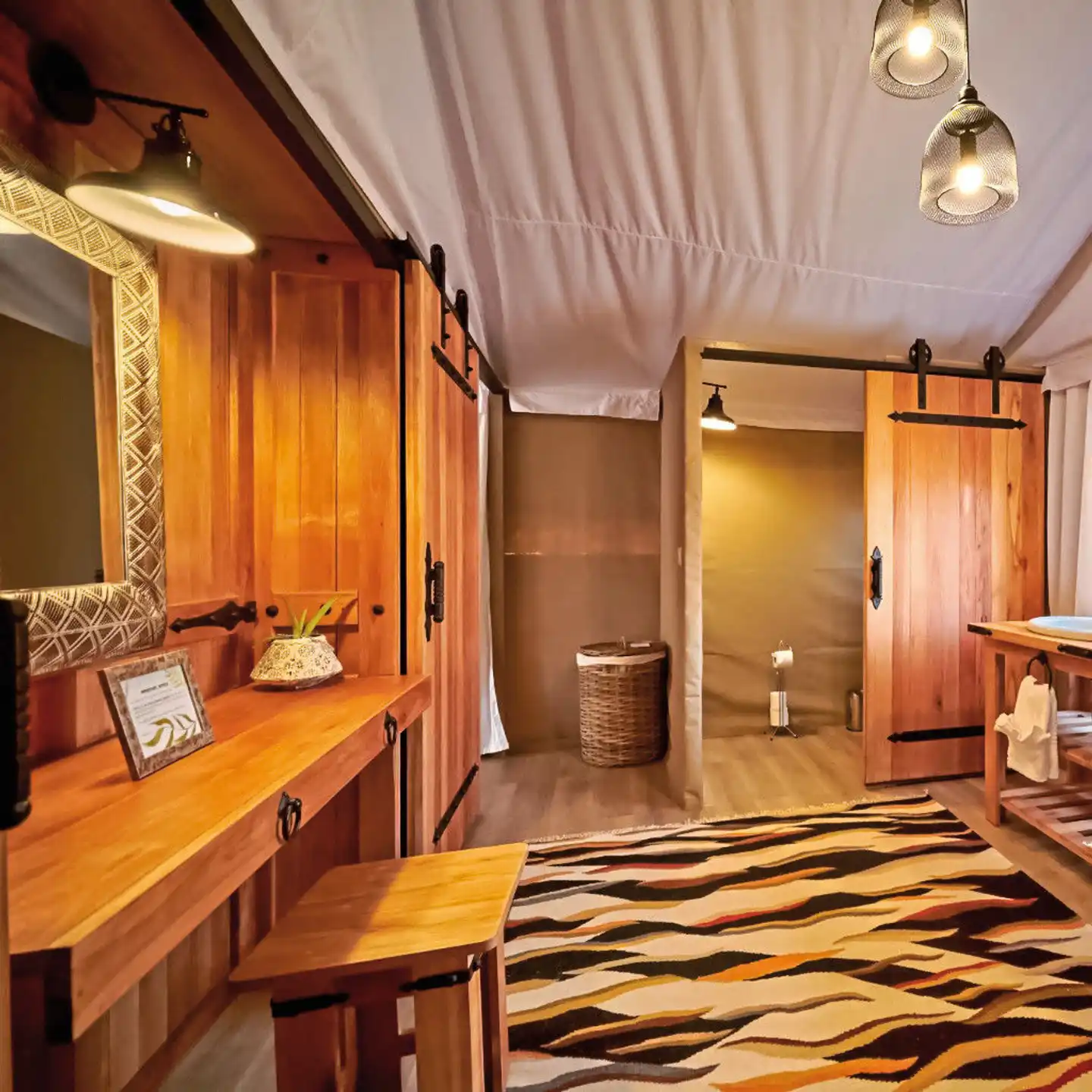 The Wallow Lodge Badezimmer