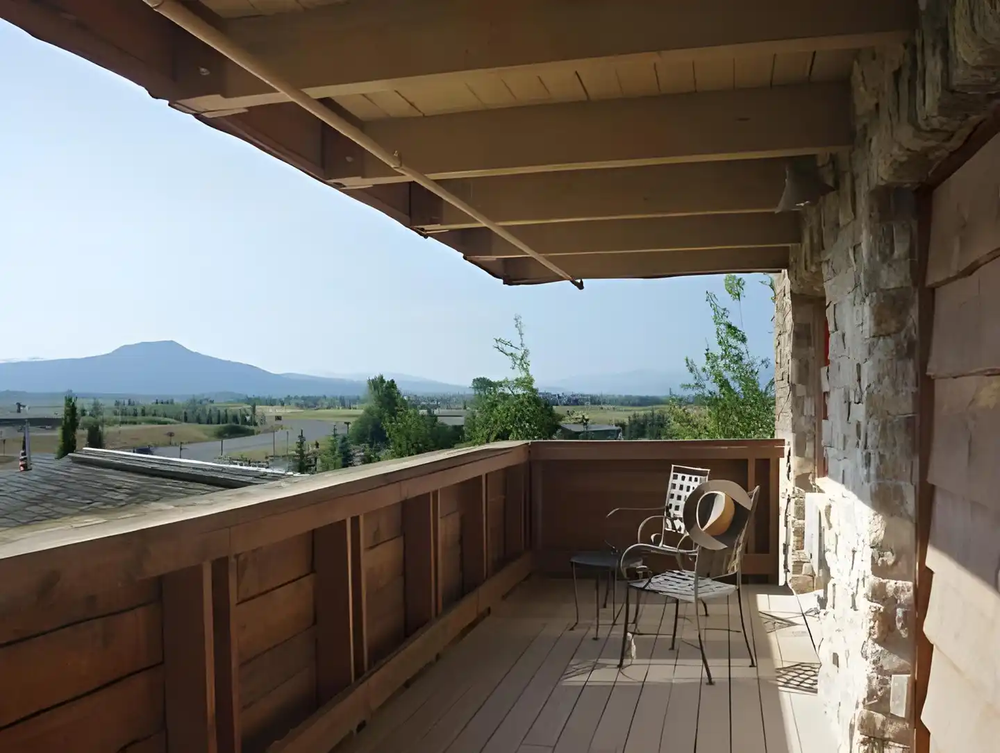 Snake River Lodge & Spa Terrasse