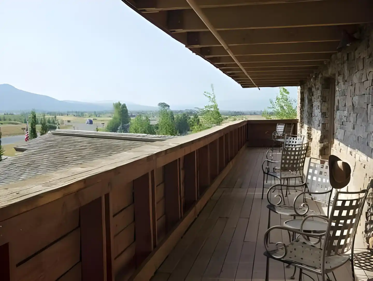 Snake River Lodge & Spa Terrasse