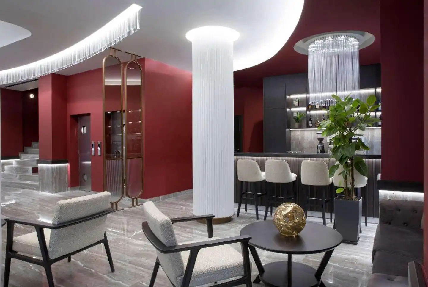 Athens Key Hotel Lobby