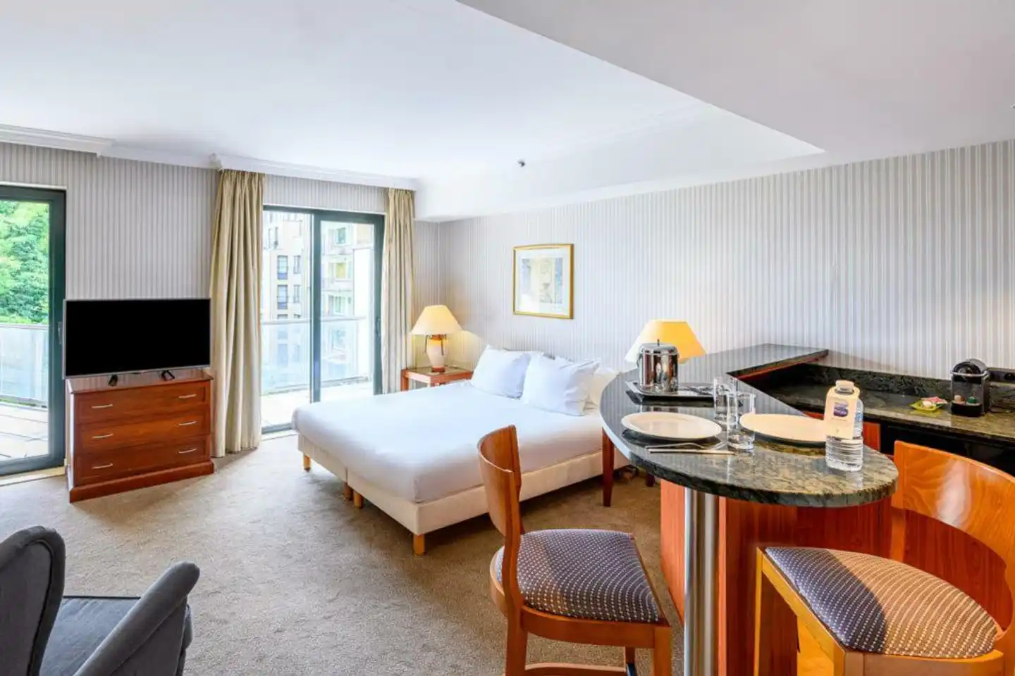 B-Aparthotels Ambiorix Wohnbeispiel