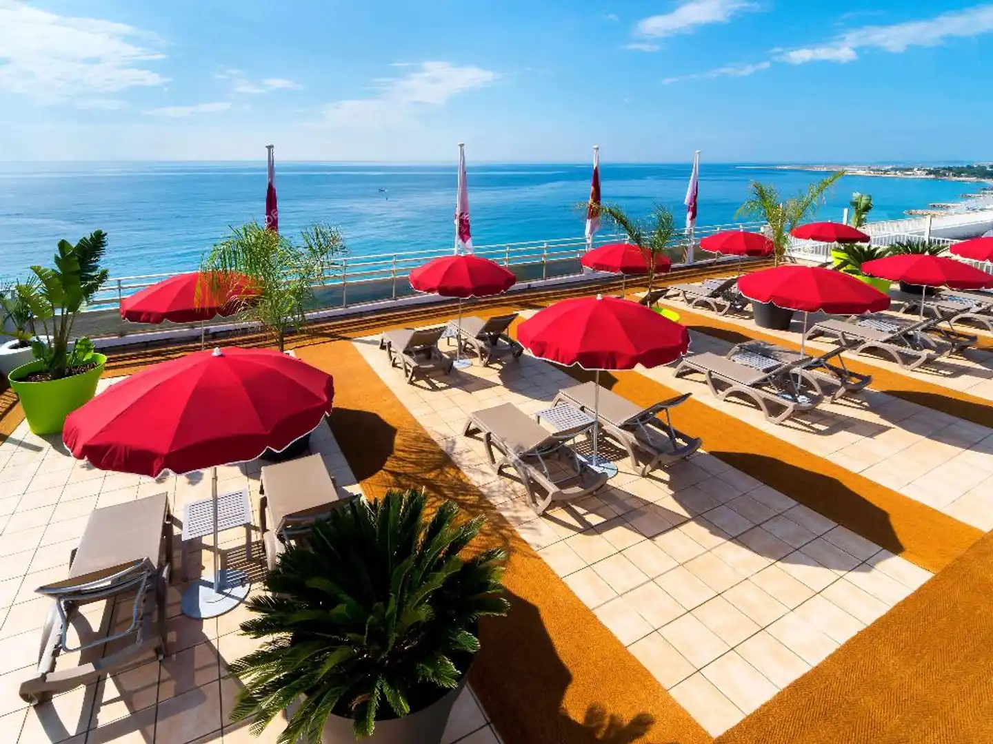 Aparthotel Adagio Nice Promenade des Anglais Terrasse