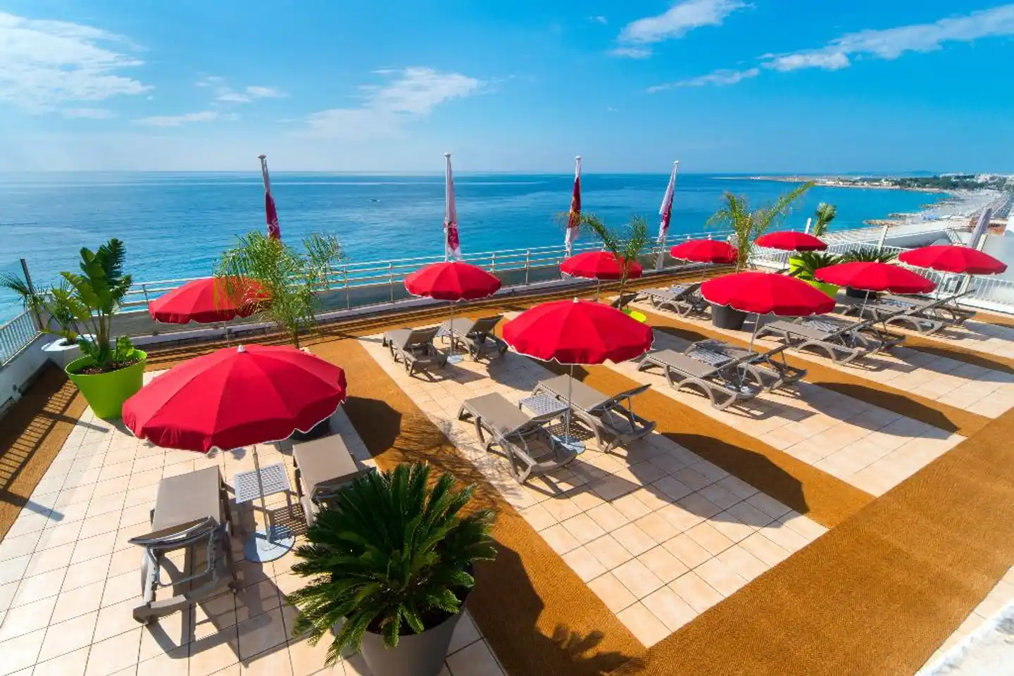 Aparthotel Adagio Nice Promenade des Anglais Terrasse