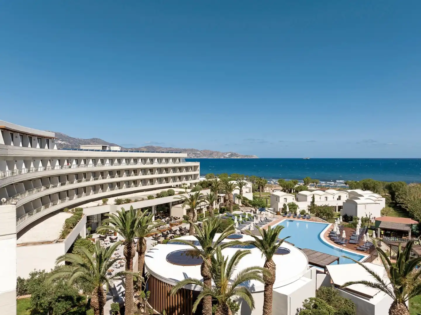 Agapi Beach Resort Terrasse