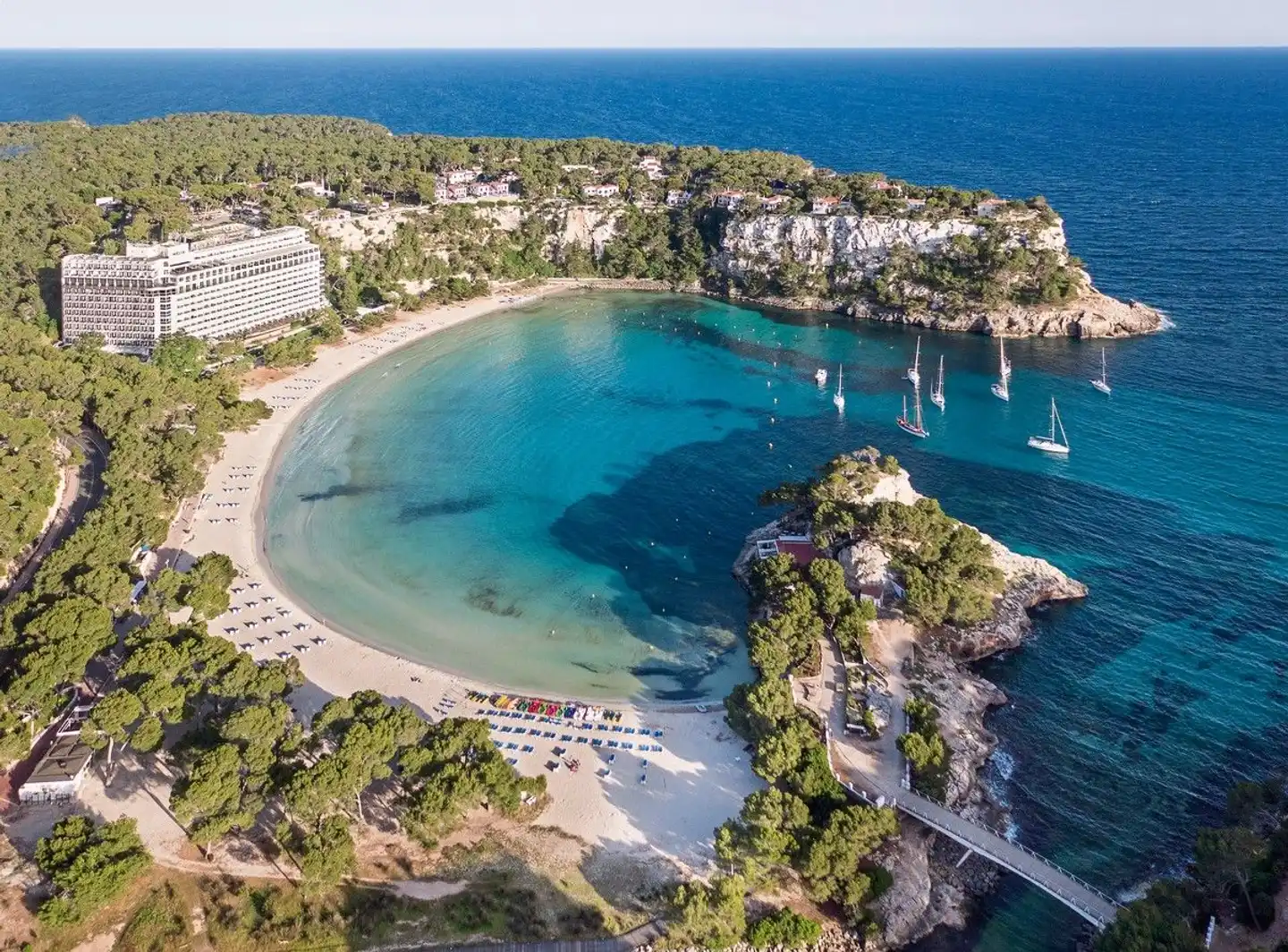 Meliá Cala Galdana Landschaft