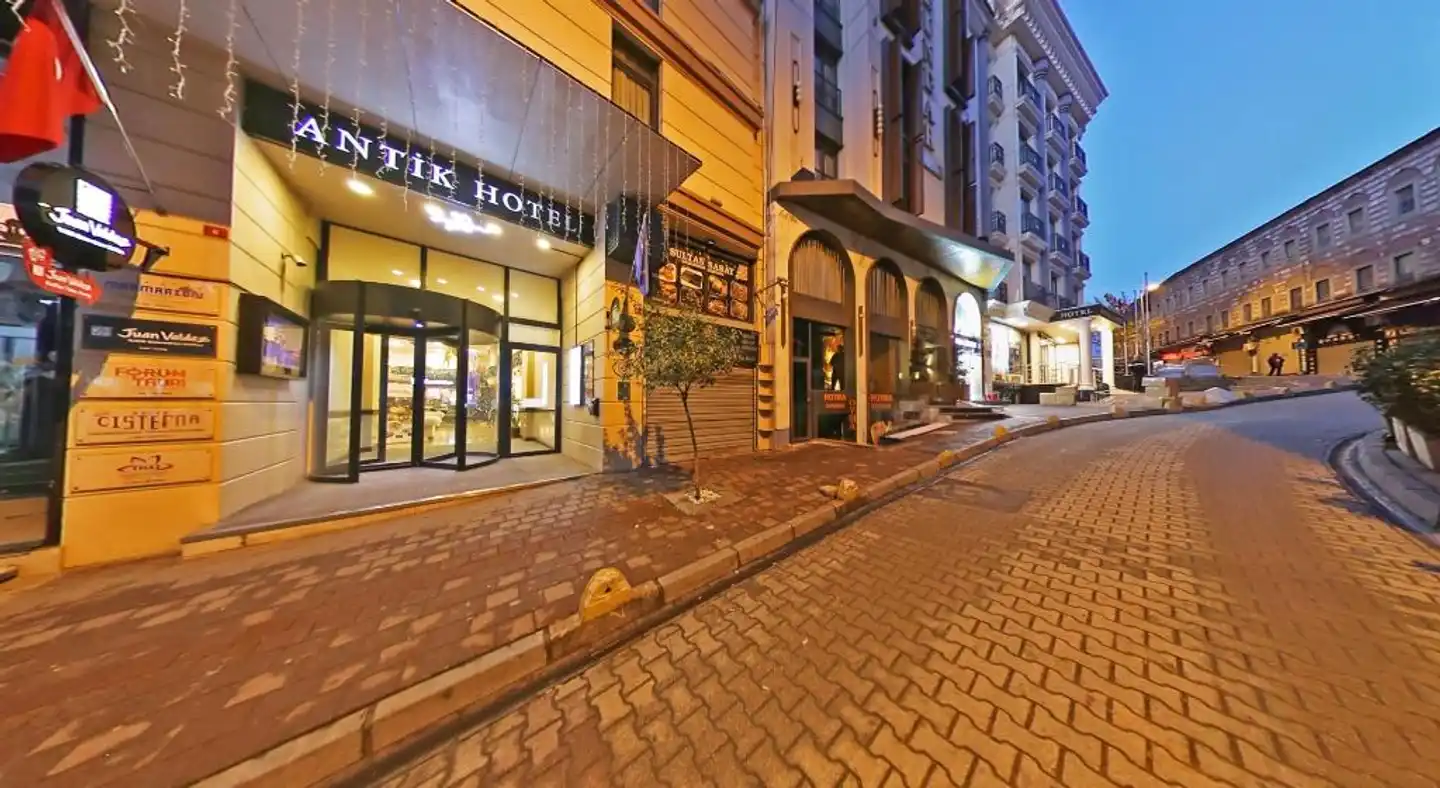 Antik Hotel Istanbul Aussenansicht