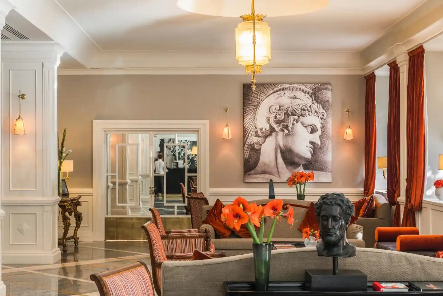 Starhotels Michelangelo Rome Lobby