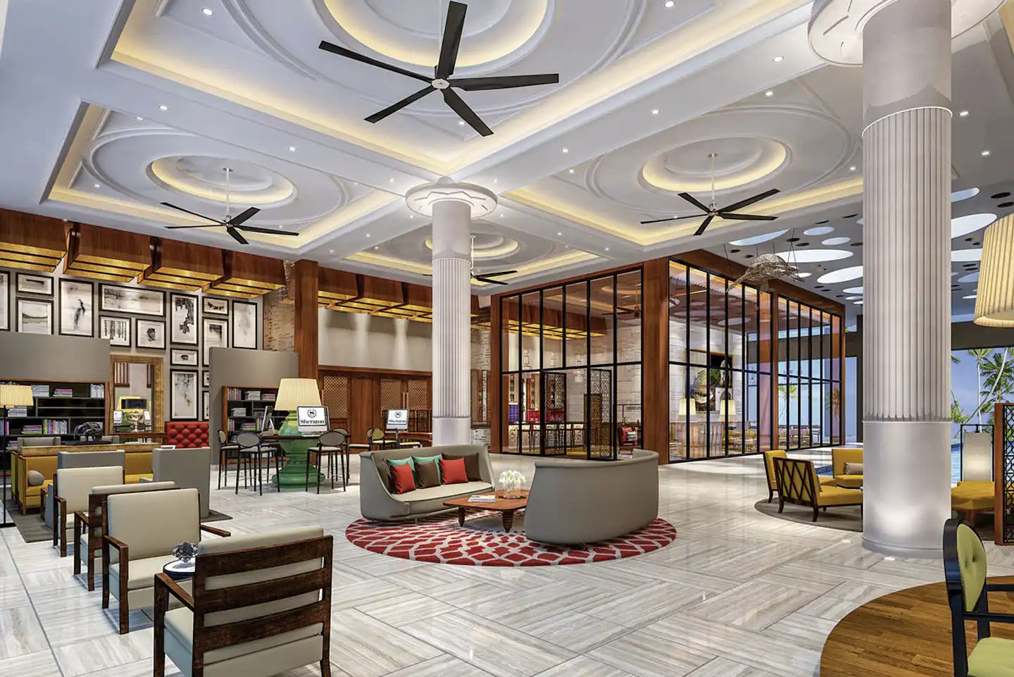 Sheraton Kosgoda Turtle Beach Resort Lobby