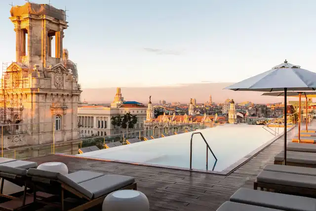 Gran Hotel Manzana Kempinski Terrasse