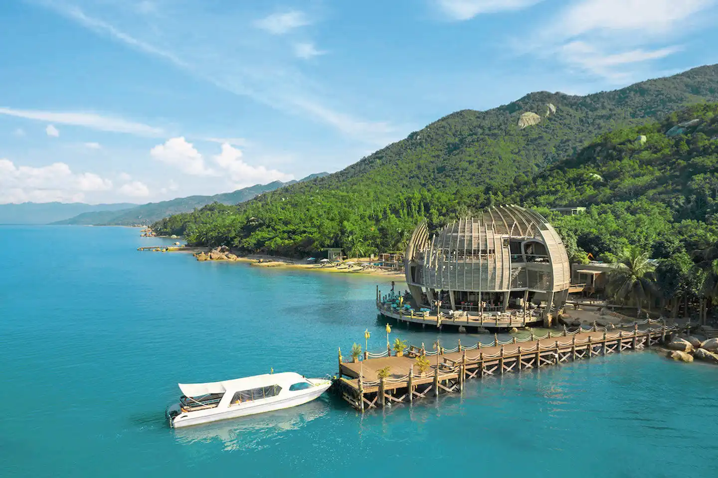 An Lam Retreats Ninh Van Bay Landschaft