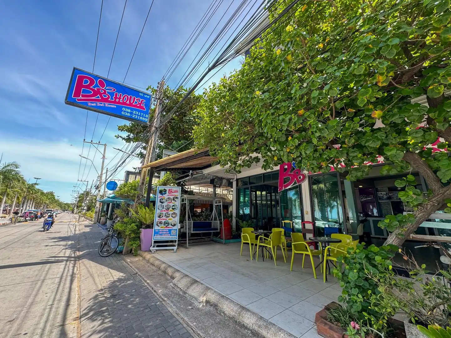 BBHOUSE pattaya Terrasse