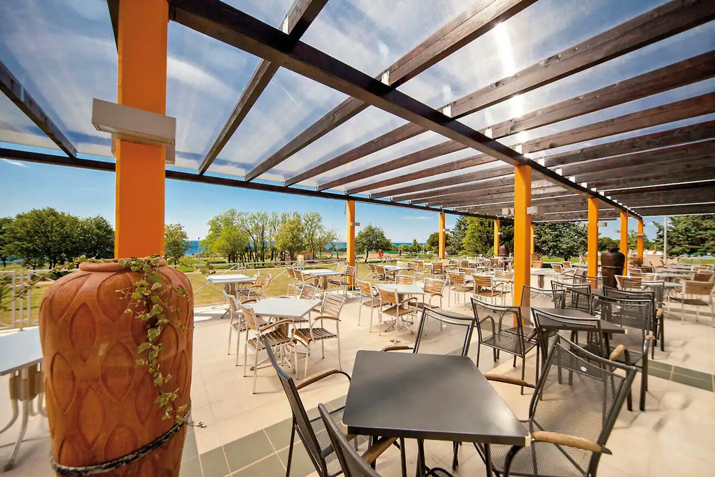 Camping Park Umag (by Albatross) Terrasse