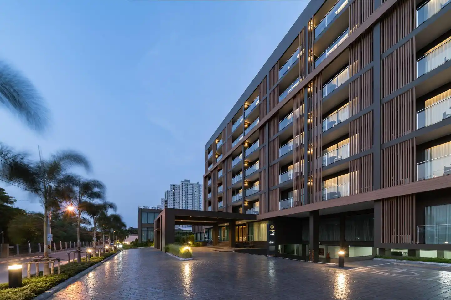 Mandarin Eastville, Pattaya Aussenansicht
