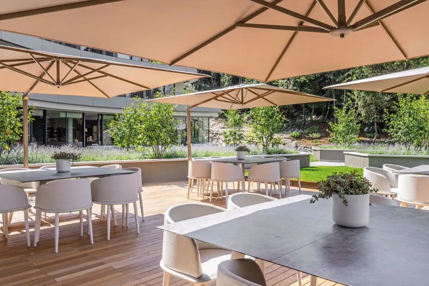 Gardea Soulfamily Resort Terrasse