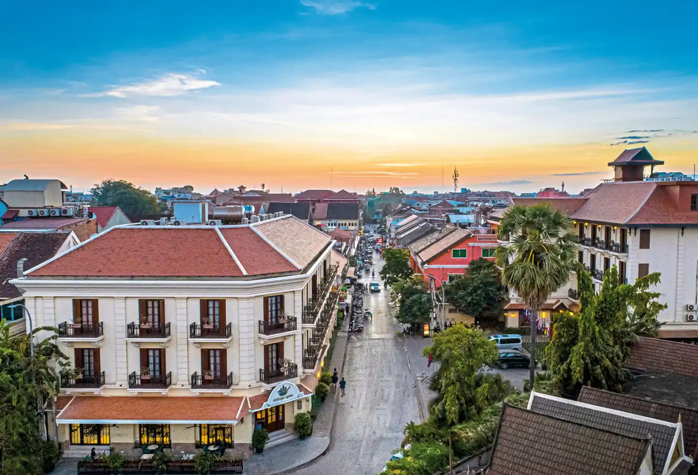 Steung Siemreap Hotel Aussenansicht