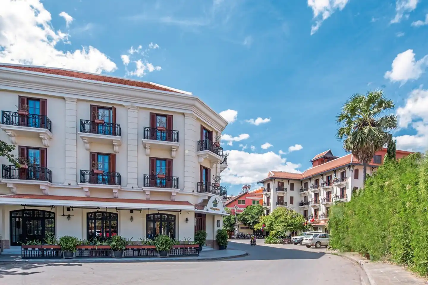 Steung Siemreap Hotel Aussenansicht