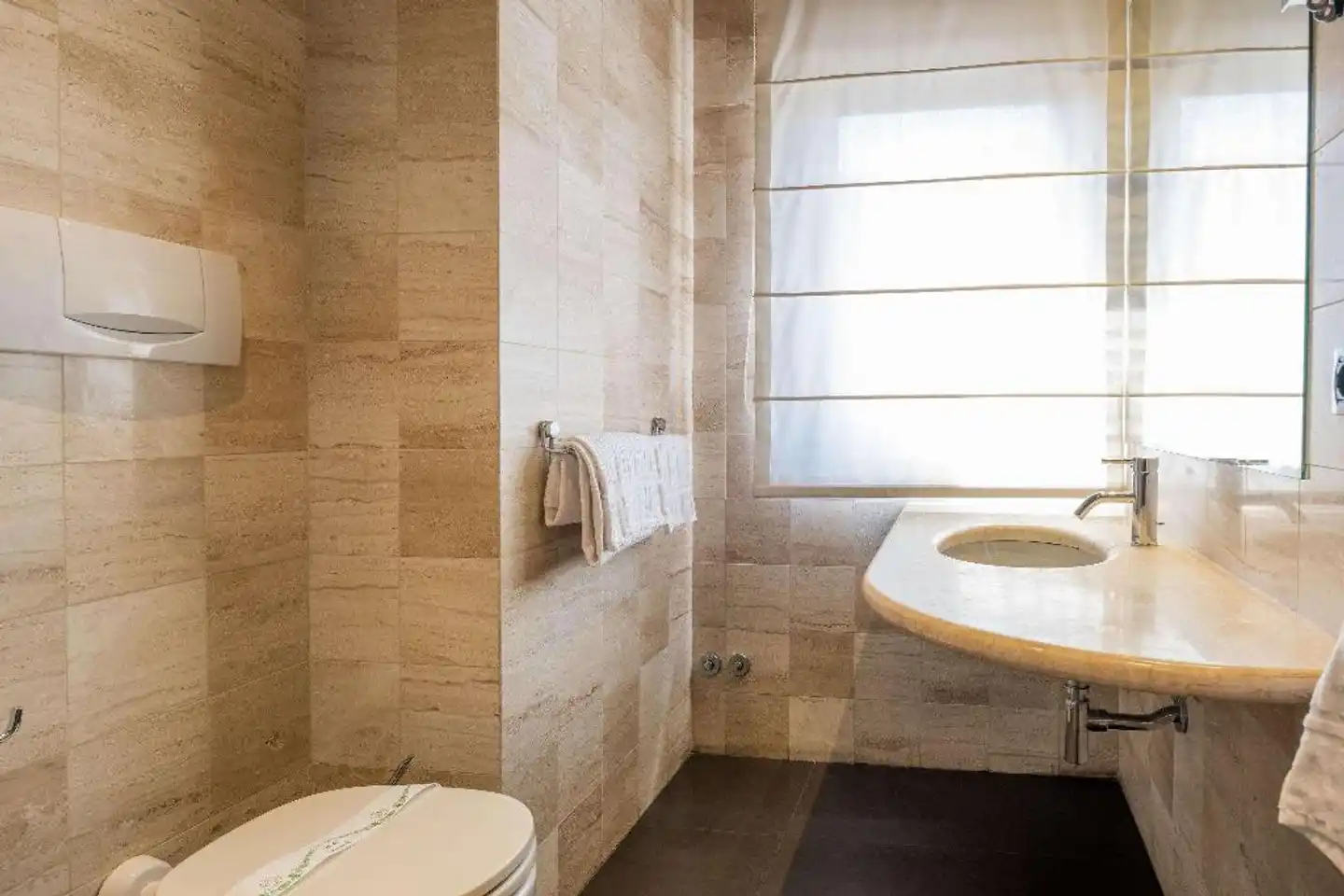 Rome Airport Hotel Fiumicino Badezimmer