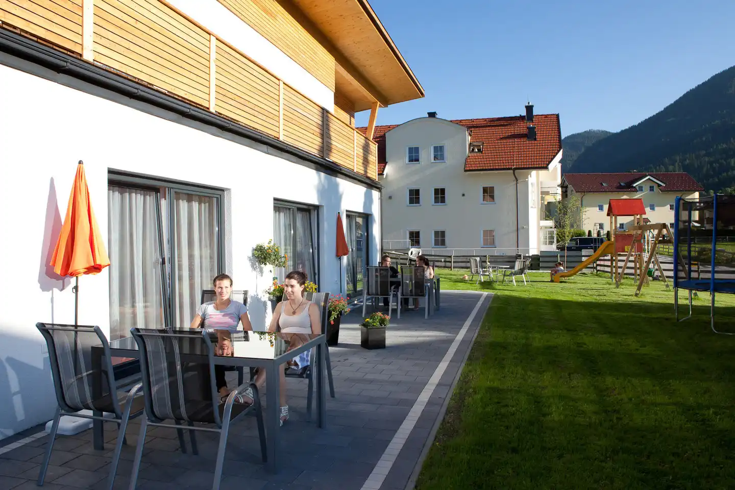 Appartement Auszeit Terrasse