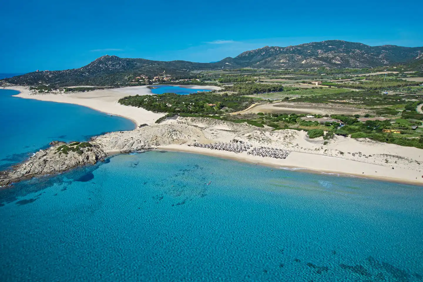 Conrad Chia Laguna Sardinia Landschaft