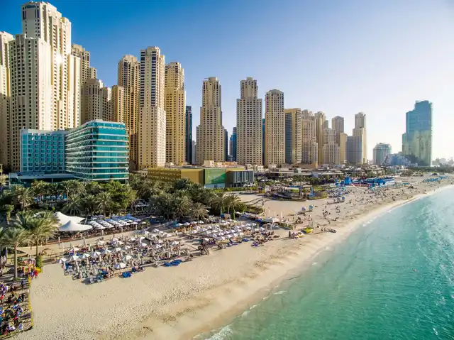 Hilton Dubai Jumeirah Resort Strand
