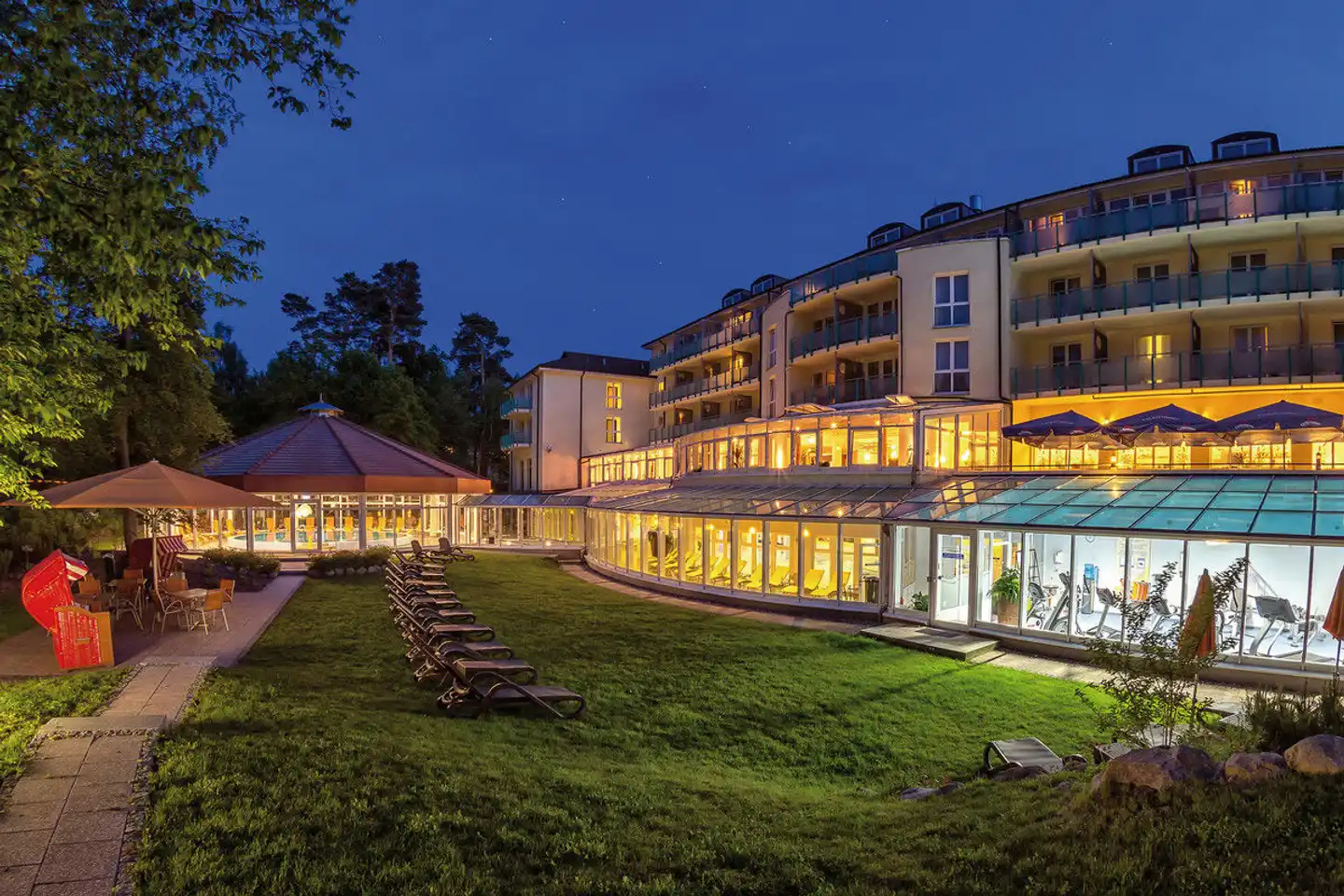Dorint Seehotel Binz-Therme Binz/Rügen Strand-Appartements Aussenansicht