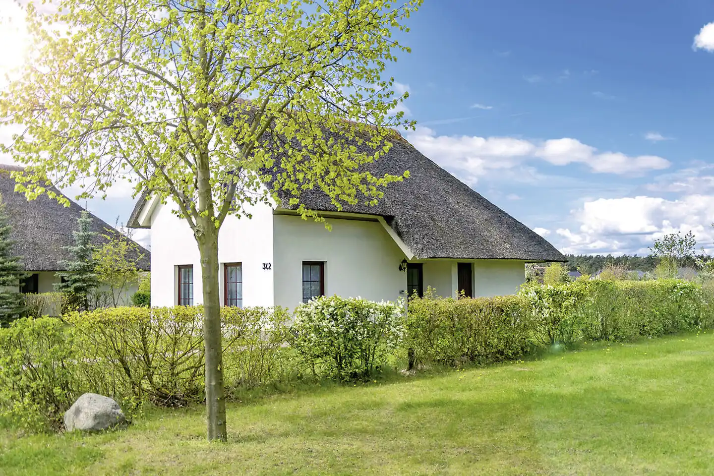 Van der Valk Resort Linstow - Ferienhäuser Aussenansicht