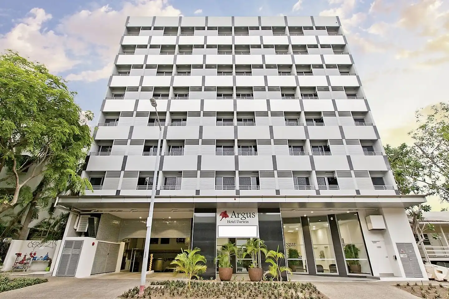 Argus Hotel Darwin Aussenansicht