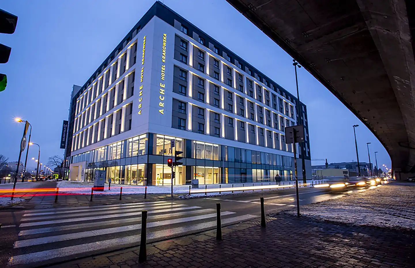Arche Hotel Krakowska Aussenansicht
